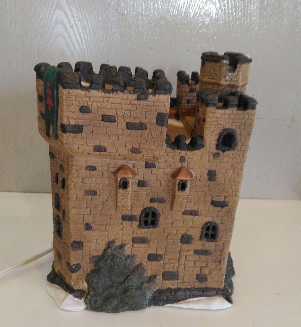 最終処分 [クリスマス準備]中世城 陶器 照明