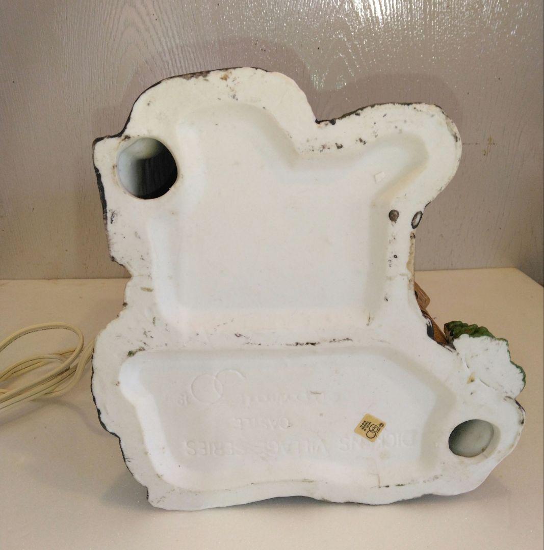 最終処分 [クリスマス準備]中世城 陶器 照明