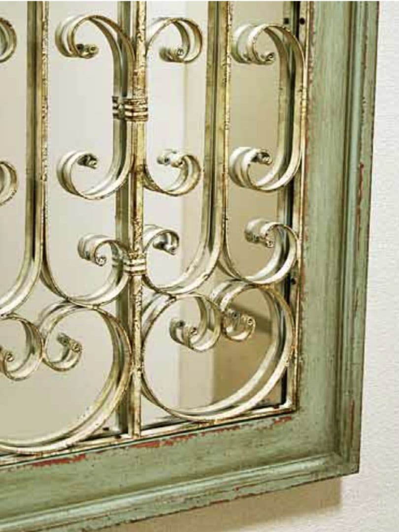 シャルルミラーパネル　アンティーク風ミラー