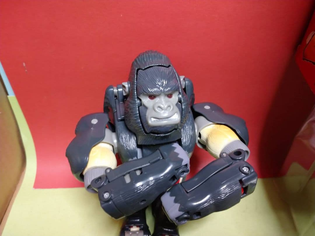 激レア!中古品トランスフォーマービーストウォーズ コンボイ限定リアルグレータイプ