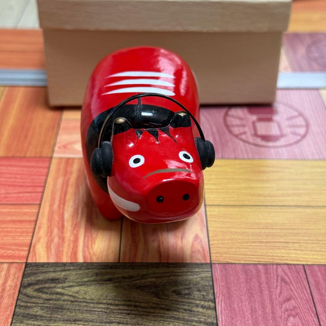 赤べこ ヘッドフォンべこ 野沢民芸 ヘッドホンべこ 2号 - メルカリ