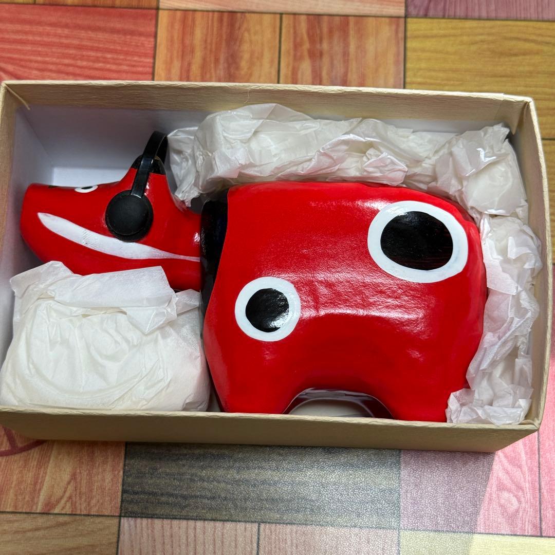 赤べこ ヘッドフォンべこ 野沢民芸 ヘッドホンべこ 2号 - メルカリ