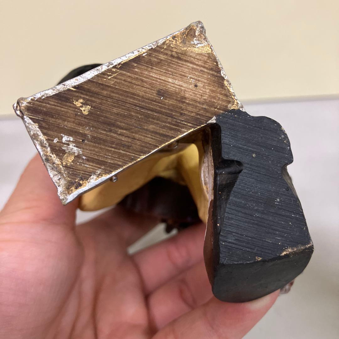 E-4 黒人ジャズバンド フィギュア 6体セット 楽器付き 置物 陽気な音楽隊