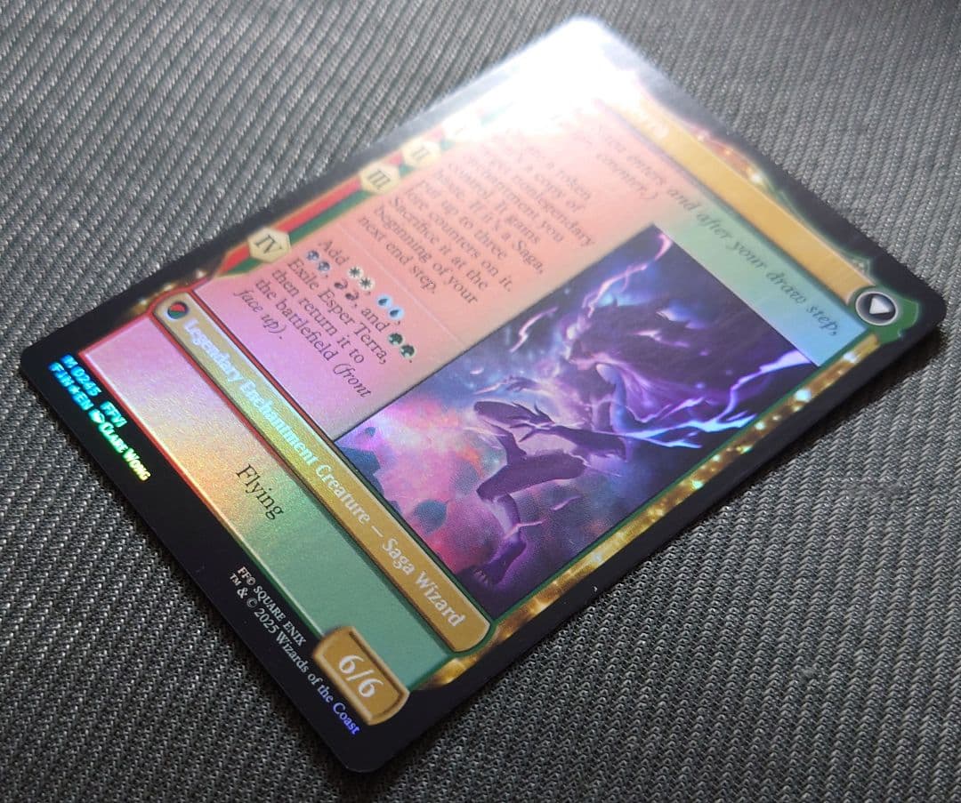 mtg 稀少エラー 反転ホロ 魔導戦士ティナ 金箔 プレリリース プロモ