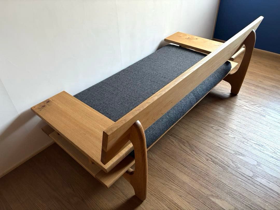 飛騨産業 キツツキ 森のことば 2人掛けソファ 飛騨高山 オーク無垢 北欧モダン