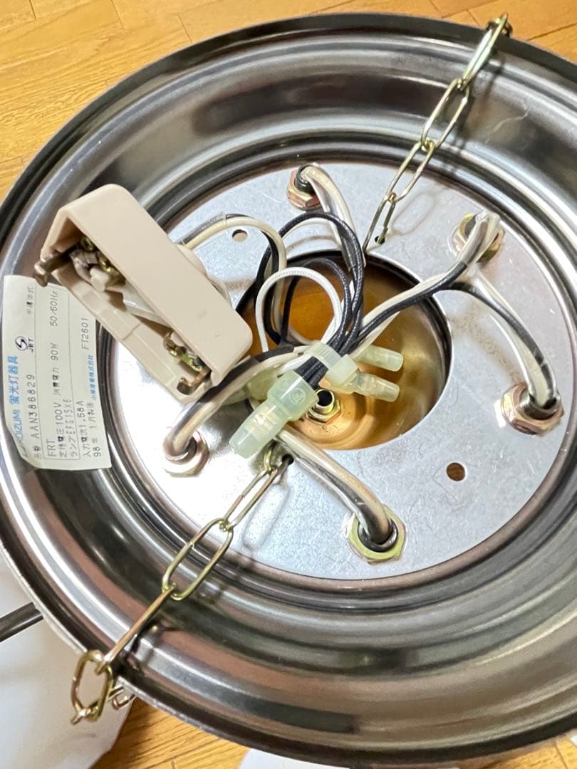 シンプルモダン6灯シャンデリア