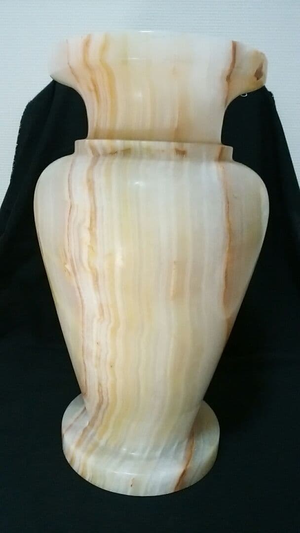 瑪瑙　メノウ　天然石　壺　花瓶　パワーストーン　1点物