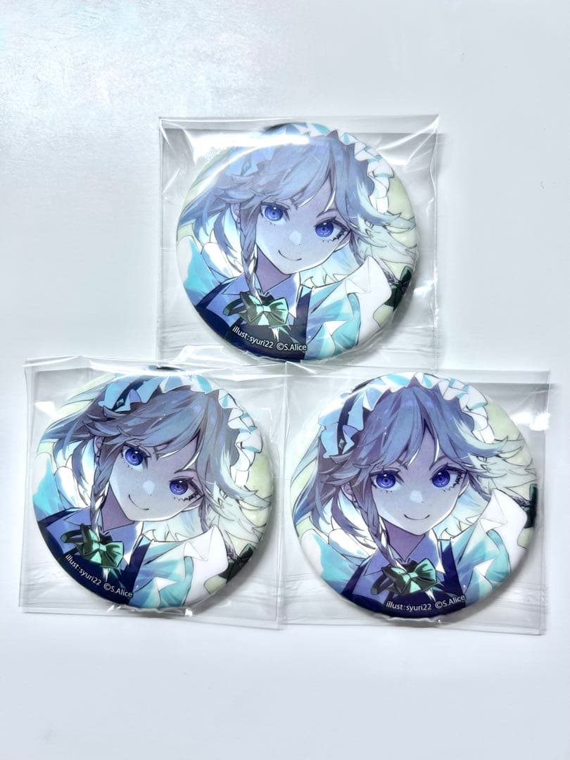 東方Project 十六夜咲夜 缶バッジ まとめ売り - メルカリ