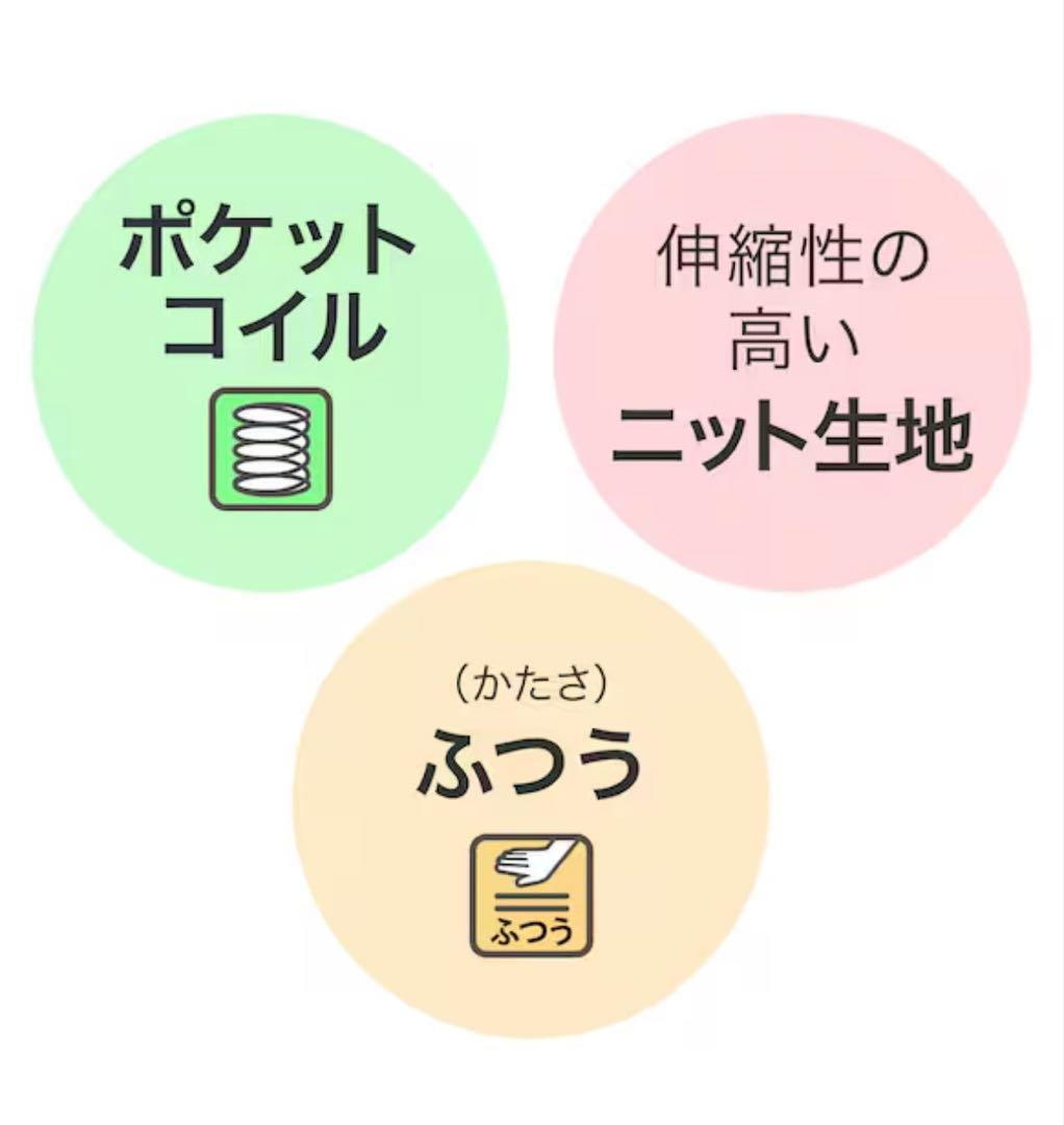 【セミダブル】ニトリ　ベッドマットレス　SDマット