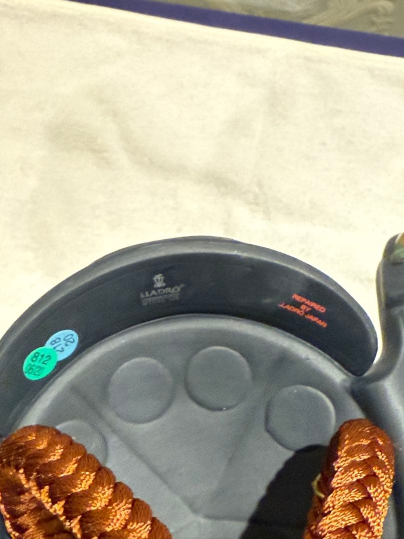 リヤドロ　兜　節句に　ガラスケース付き　難あり　価格交渉OK