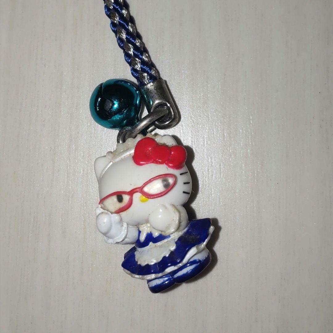 ご当地キティ】根付け チーズケーキ 秋葉原 めがねっこ ビードロ【レア