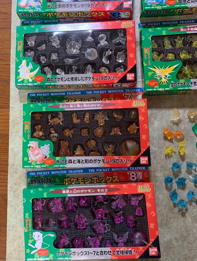 ☆ポケモンボックス1〜8＆クリアフィギュアまとめ売り☆ | Buyee日本