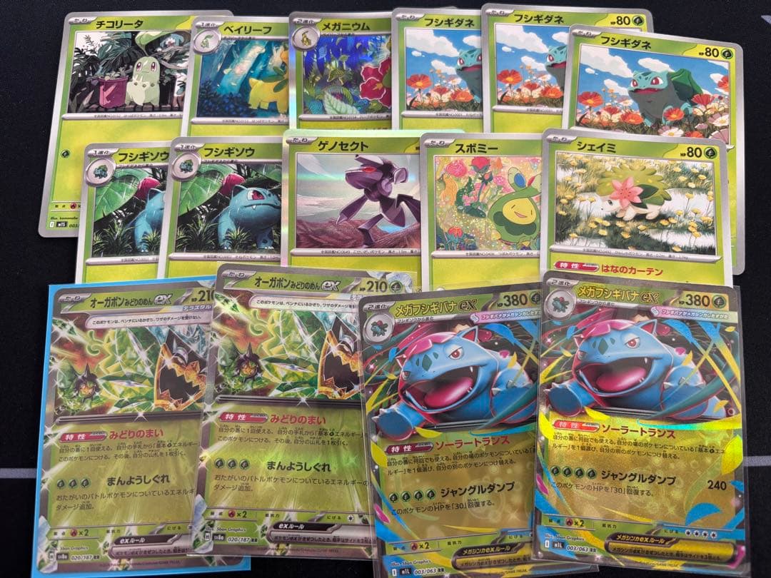 ポケモンカード まとめ売り 引退品 構築済みデッキ メガフシギバナ構築