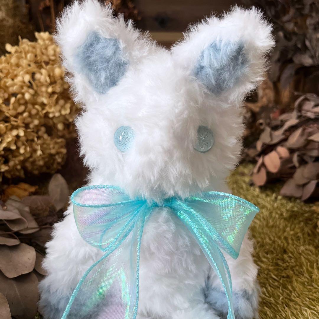 【sample】　あみぐるみ　オーダーメイド　ぬいぐるみ　アートドール　猫　白猫