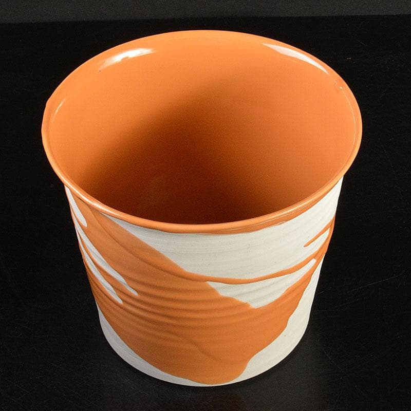 九谷焼 徳田順子(四代八十吉)作 水指 花器 共箱 C 6742C - メルカリ