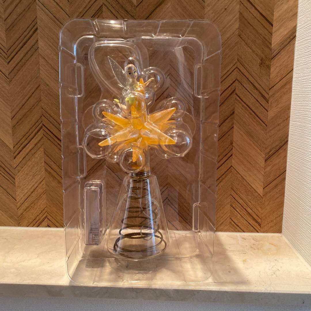 レア！ディズニーストア購入品☆ティンカーベル☆LEDライト☆ツリートッパー