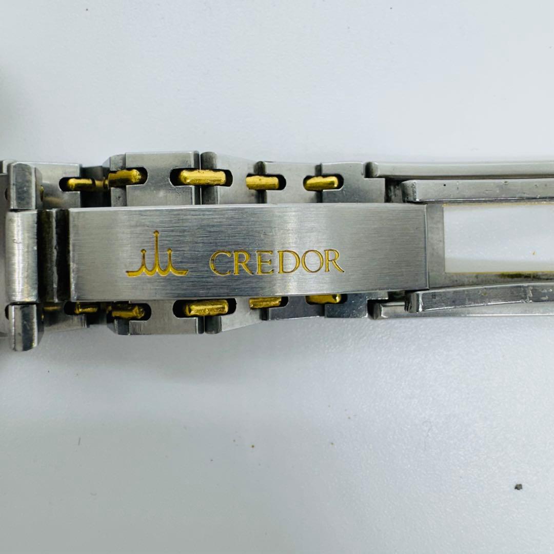 ✨SEIKO✨セイコー✨クレドール✨18KT✨シルバー文字盤✨クォーツ✨腕時計✨