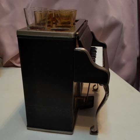 オルゴール ピアノ ショットグラス付