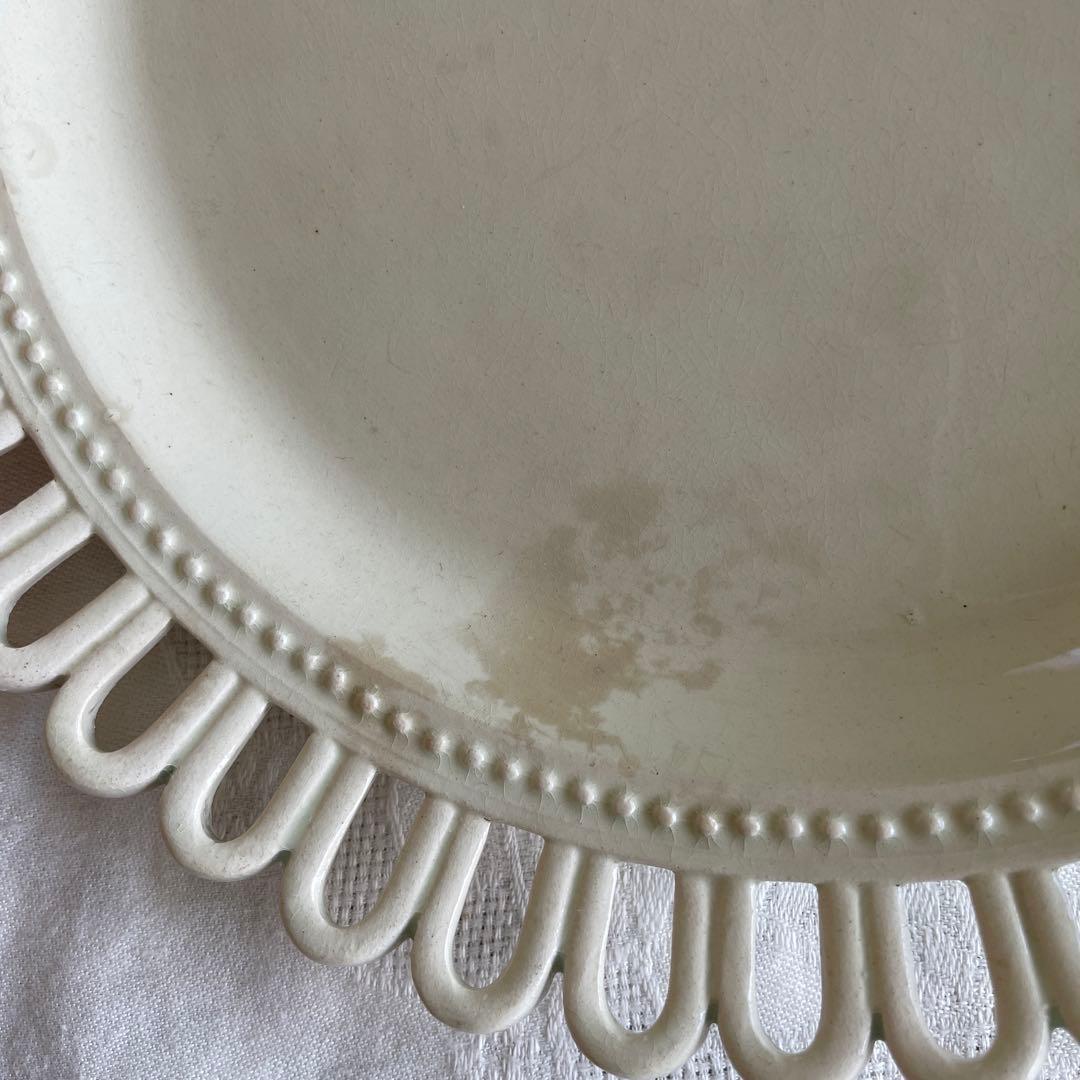 フランス アンティーク ショワジー パニエプレート