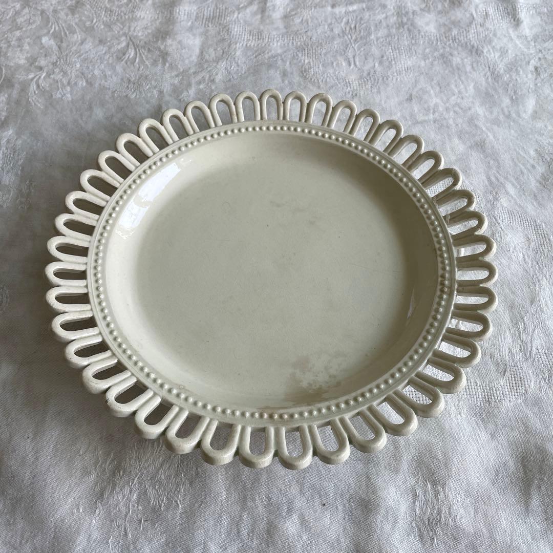 フランス アンティーク ショワジー パニエプレート