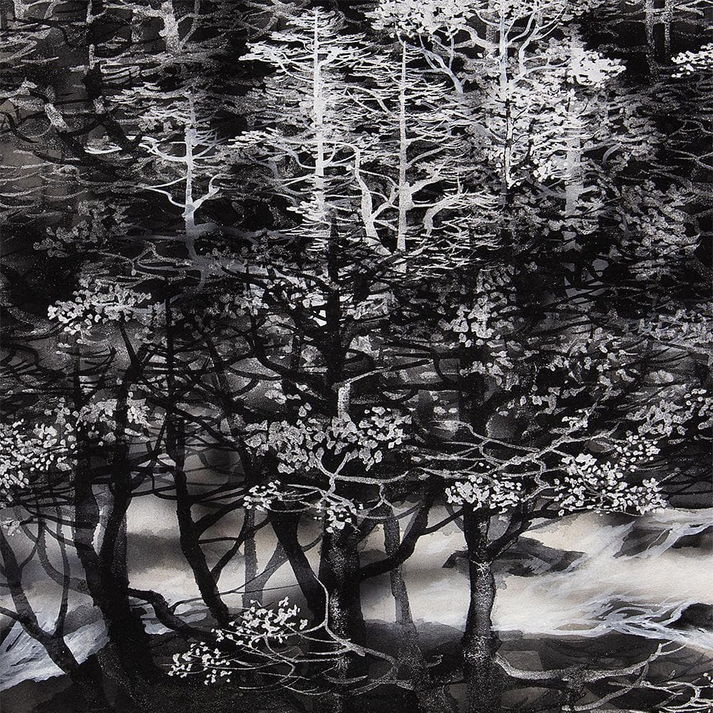 掛軸 横幅 吉村醇三郎「渓」共箱 伊東深水・奥田元宋に師事 - メルカリ