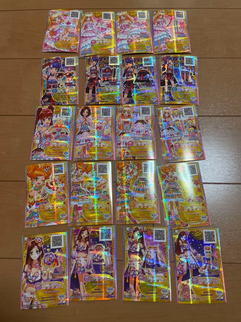 アイカツ　スターズ星のツバサ　フレンズ　オンパレード　プロモ　サイン　まとめ売り