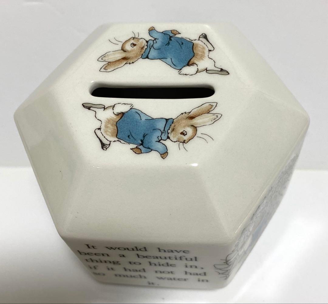 ウェッジウッドピーターラビット 貯金箱 写真立て 置時計 旧刻印 イギリス製
