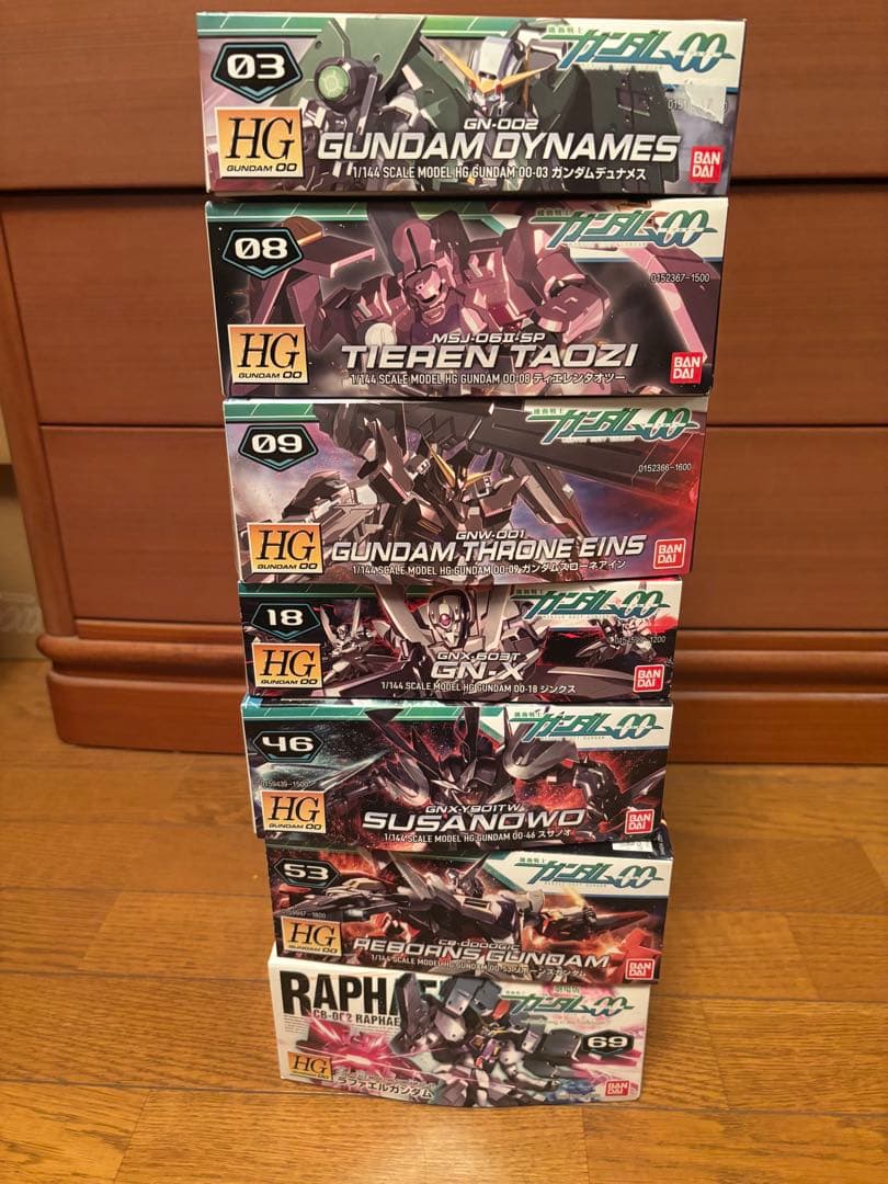 ⑨機動戦士ガンダム00シリーズ HG 1/144 7点セット！！ 7点セット