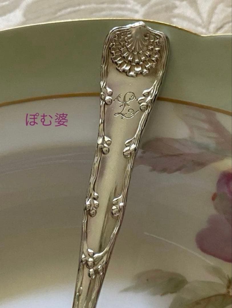 【米国】純銀 スターリングシルバー／スプーン ３本