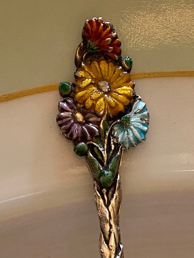 【米国】純銀 スターリングシルバー／スプーン ３本