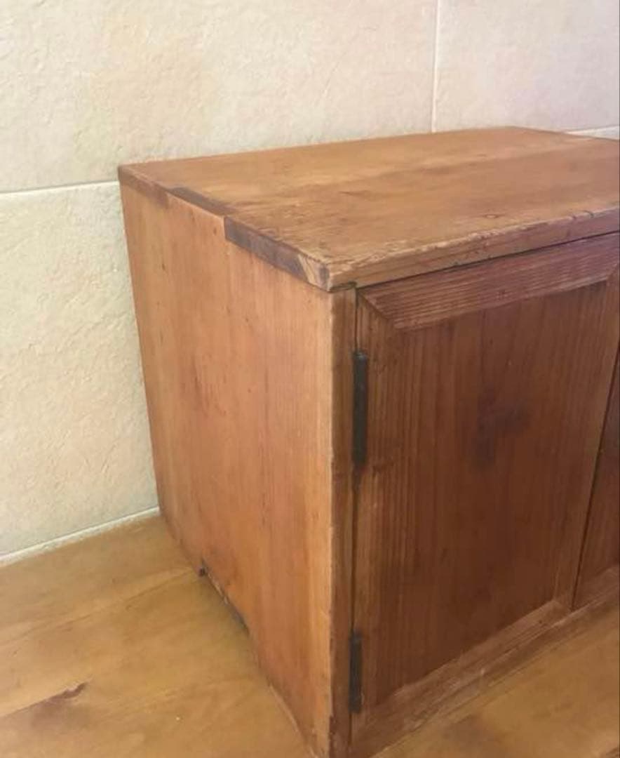 ■古道具 棚■小引出し アンティーク 昭和