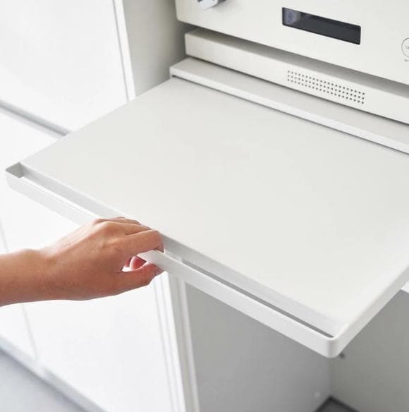 tower ツーウェイ キッチン家電下引き出し&スライドテーブル 幅45cm