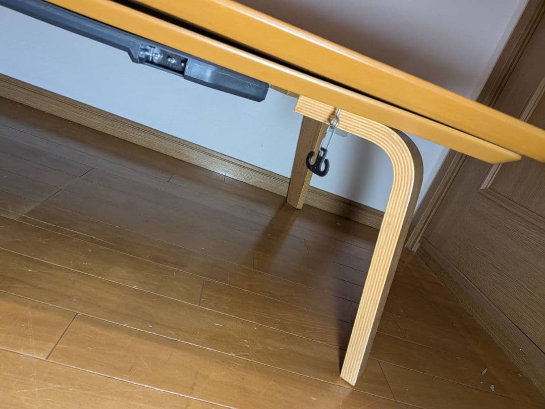 《送料込》無印 長方形こたつ 曲木脚フラットヒーター タモ材 暖房器具MUJI