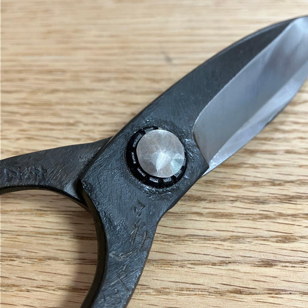 安広　全鋼　長刃　蕨手　植木鋏　庭師鋏