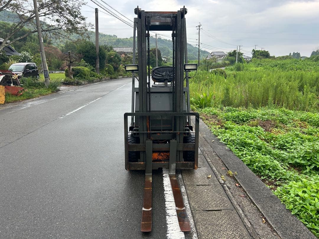 宮崎　トヨタ　フォークリフト 1トン 揚高3m ガソリン　積載 運搬 動画あり