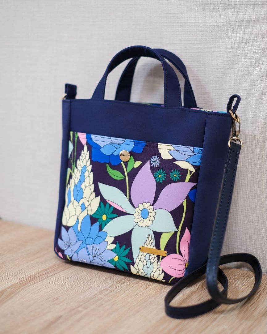 2wayミニバッグ(横濱スカーフ/flower)