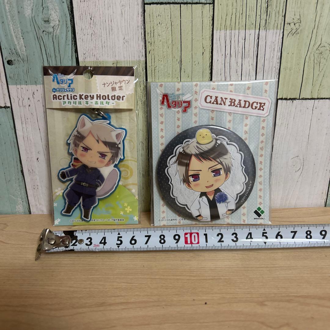 ヘタリア　プロイセン　ポシェット　ランチトート　アクリルキーホルダー　缶バッチ