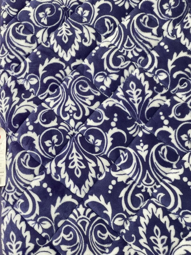 新品♦️西川高級敷きパッド♦️ダマスク柄 ブラウン シングル2枚セット♦️送料込