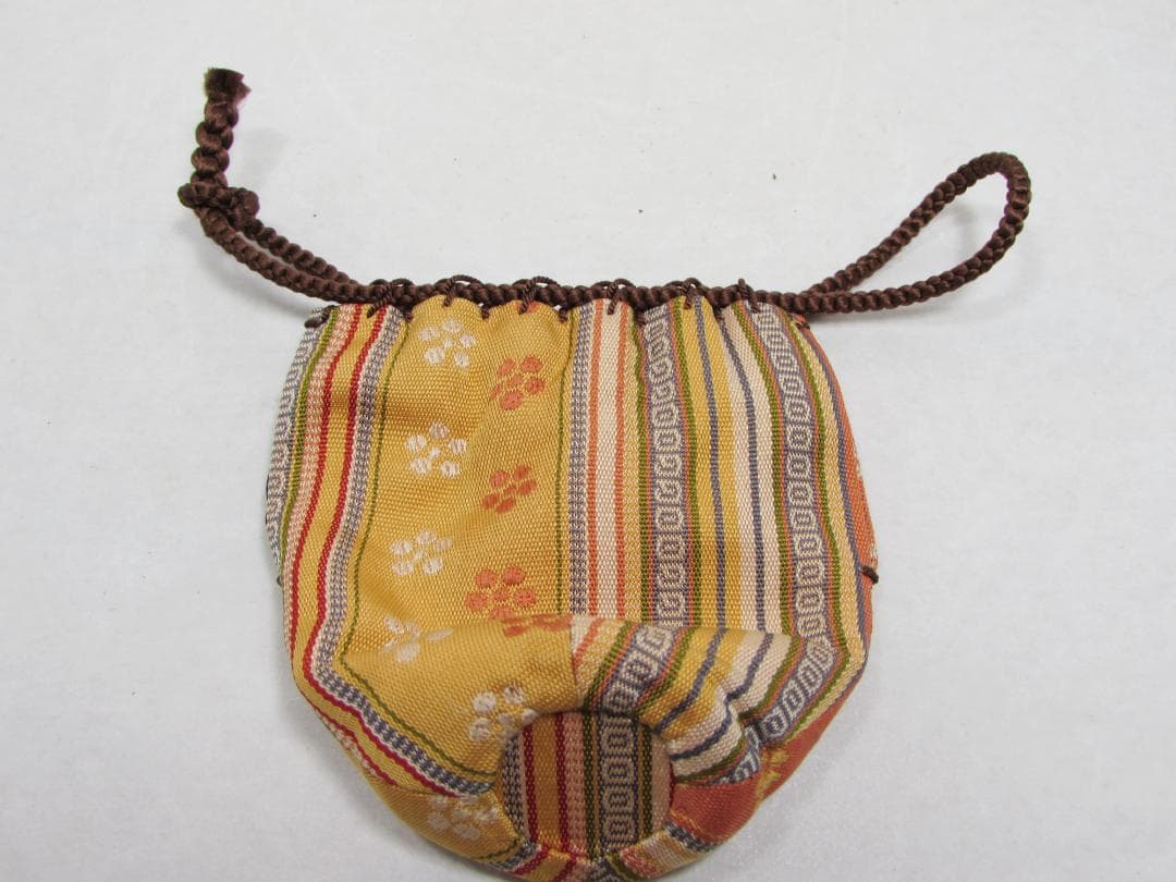 茶道具】 丹波焼 市野信水 肩衝茶入 仕覆（薩摩間道） 信水窯 丹波茶入