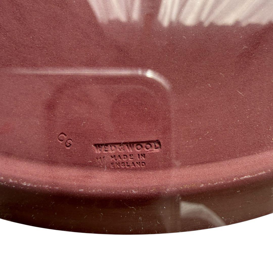 【希少/額装品】ウェッジウッド クリムゾン ジャスパー プレート 1910年代