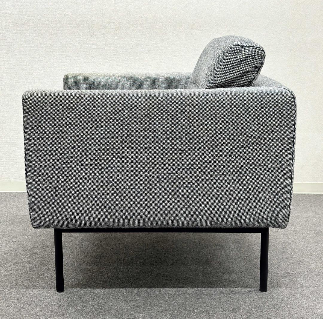 アンドリューワールド■エレメント　ラウンジ チェア　グレー　1Pソファ