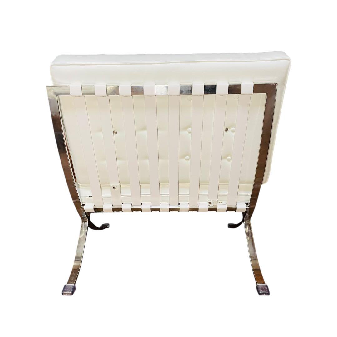 超美品 バルセロナチェア　リプロダクト ソファチェア オットマン付き 1人用