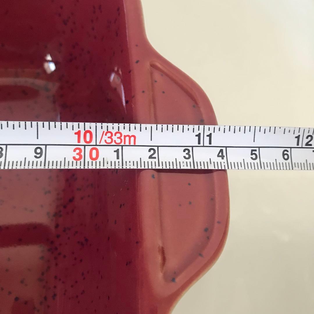 新品　イングランド製　DENBY 陶器製オーブン皿 サラダボウル　赤青