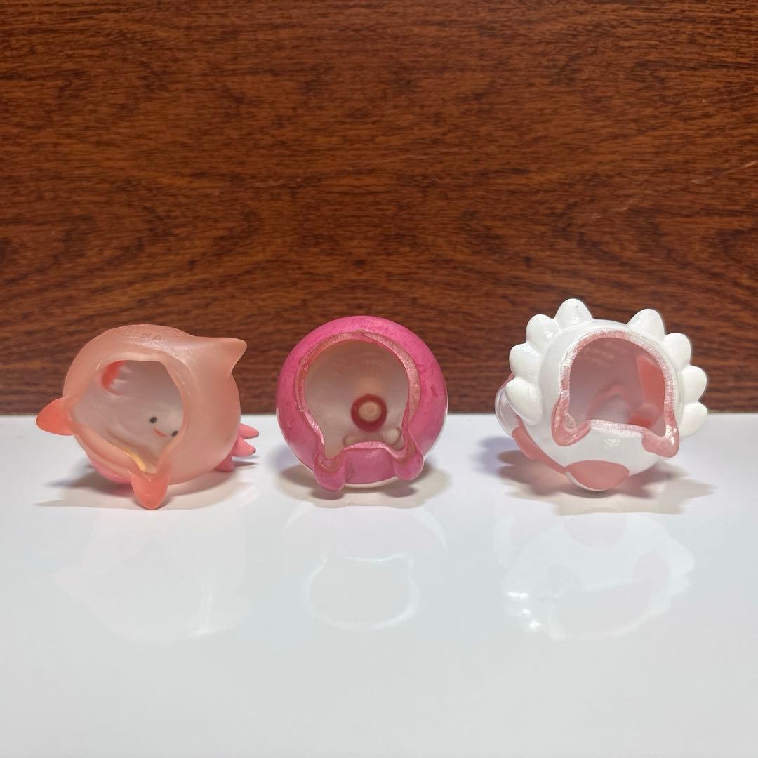 ポケモンキッズ クリア ハピナス ピンプク 指人形 ポケモン フィギュア