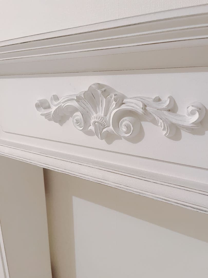 【お値下げ】シャビーシック組み立て式　コンソール　マントルピース　アンティーク調