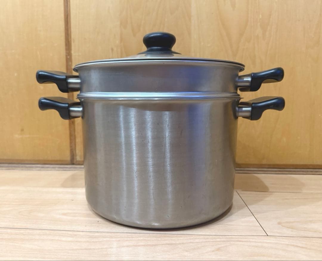柳宗理　ステンレスパスタパン　両手鍋