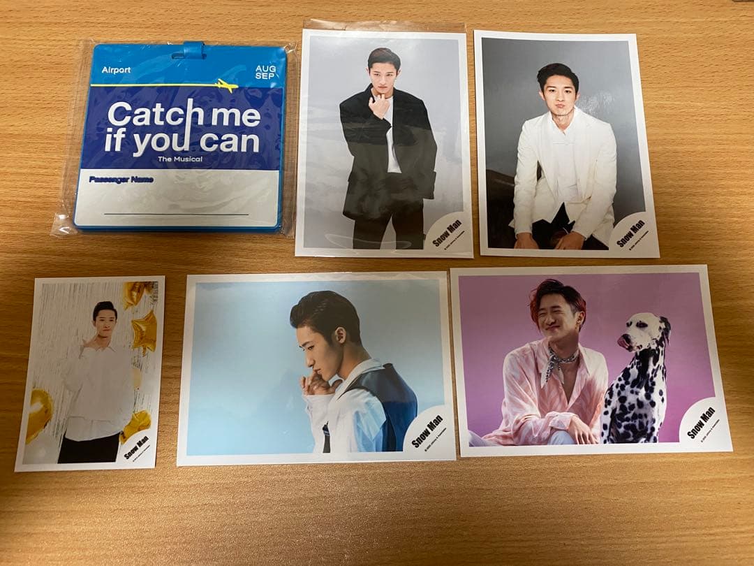 SnowMan岩本照 公式写真3枚 ミニフォト1枚 おまけ舞台グッズ