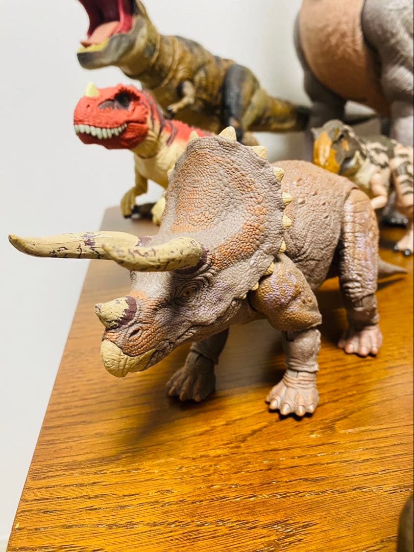 ジュラシックパーク　ハモンドコレクション　フィギュア　恐竜　Tレックス　ラプトル