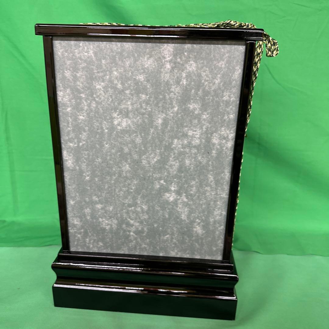 最終値下　東京　人形の久月　破魔弓　天慶１０号　ガラスケース　家紋付き　正月飾り