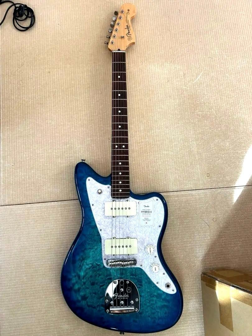 2024年限定！Fender Hybrid2ジャズマスターアクアマリン